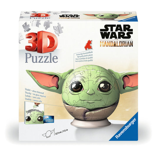 Puzzle Ball 3D Grogu Star Wars 72pzs