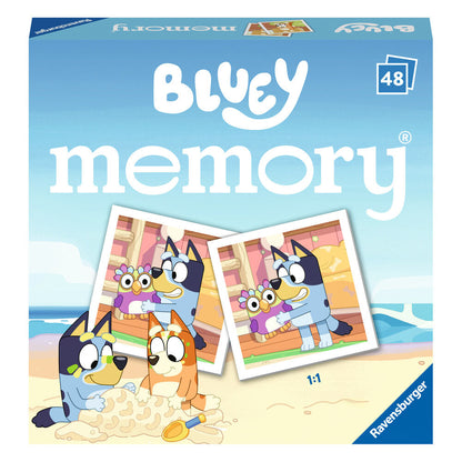 Juego Memory pocket Bluey