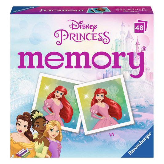 Juego Memory pocket Princesas Disney