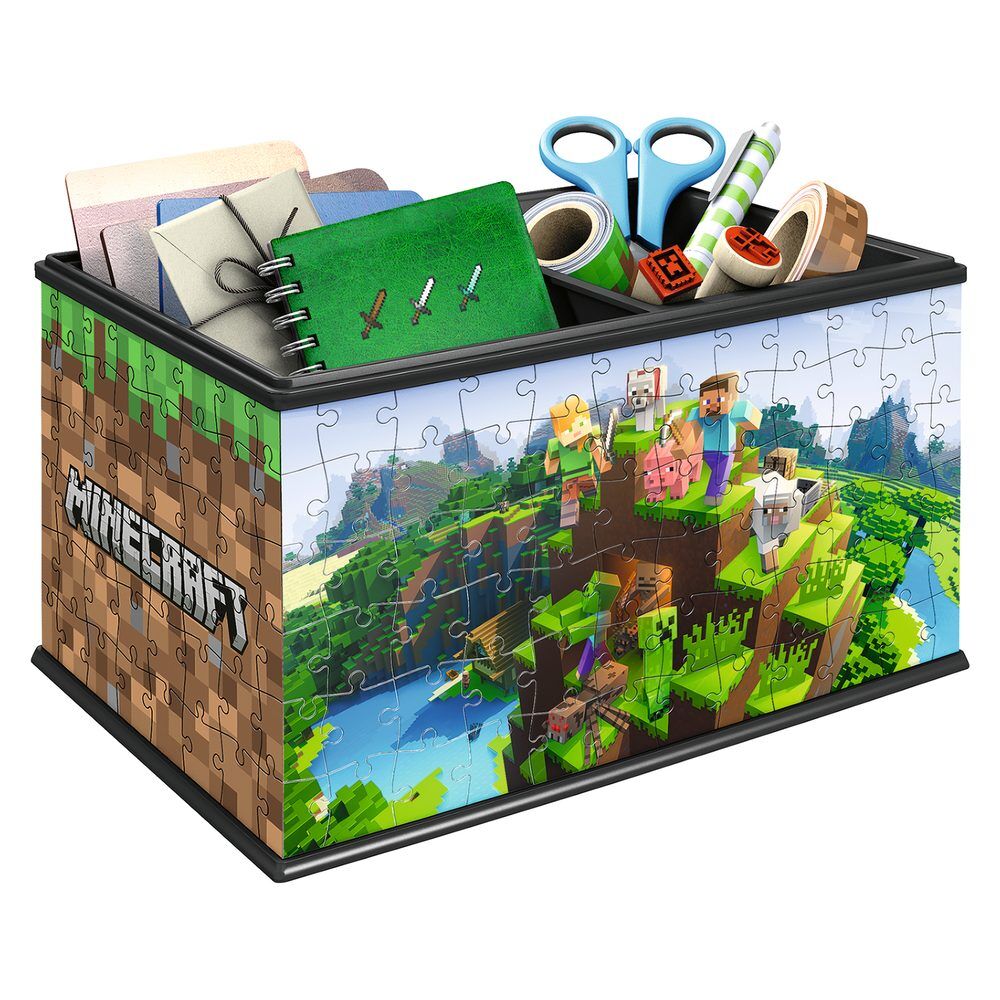Puzzle 3D Box Minecraft 216pzs