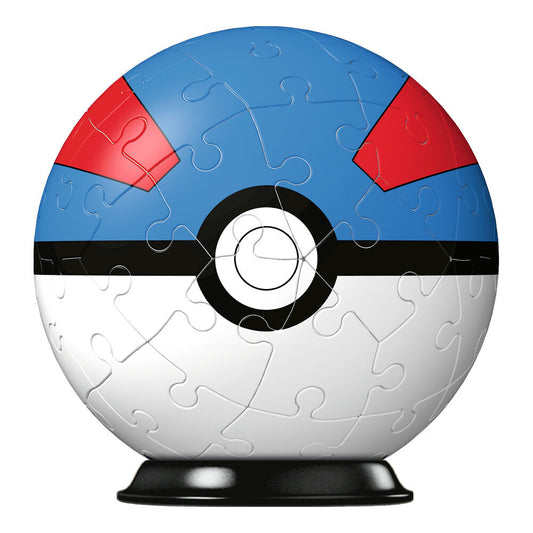 Puzzleball Pokemon Superball azul 54pzs