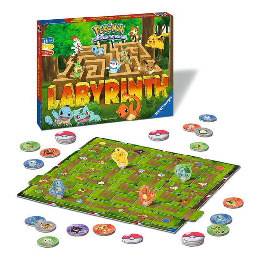 Juego de mesa Laberinto Pokemon
