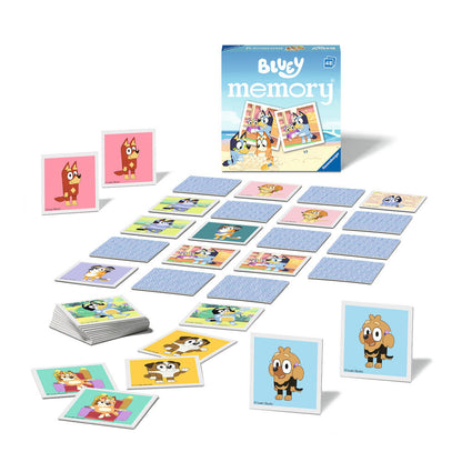 Juego Memory pocket Bluey