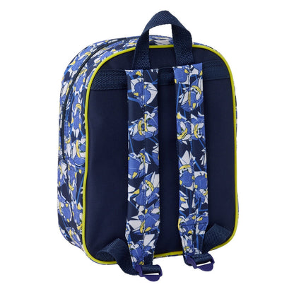 Mochila 3D City Sonic 27cm