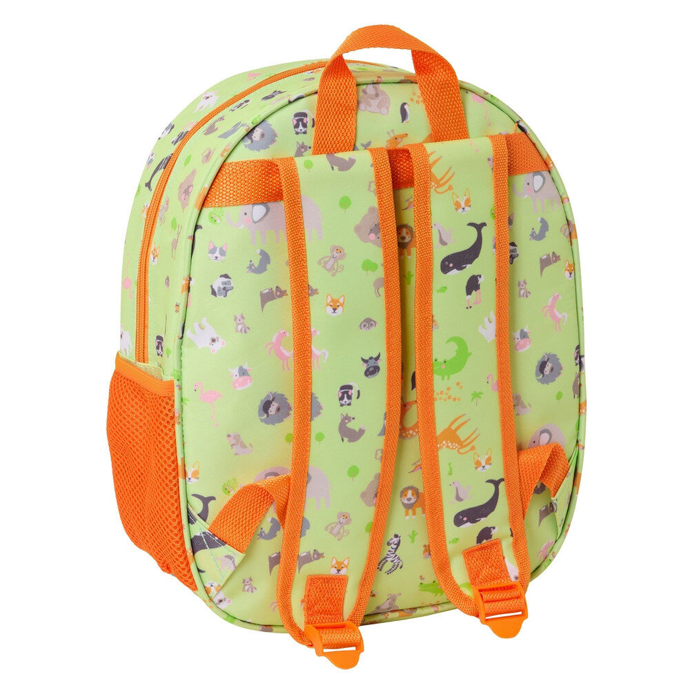 Mochila 3D Tigre 33cm