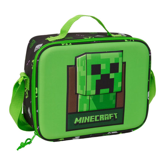 Bolsa portameriendas 3D Minecraft termica