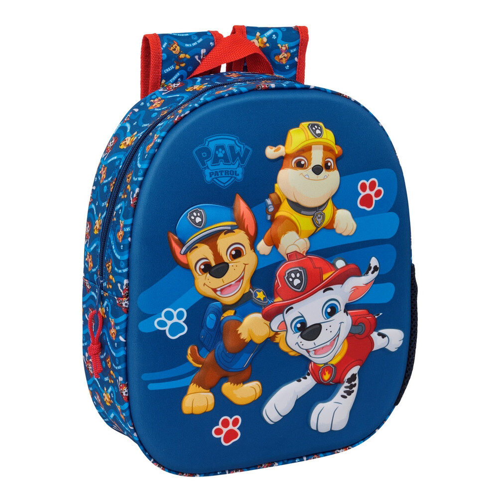 Mochila 3D Patrulla Canina Paw Patrol 33cm
