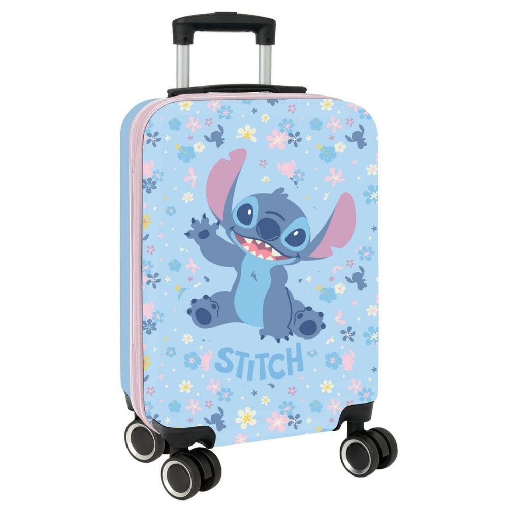 Maleta trolley ABS Happy Stitch Disney 55cm