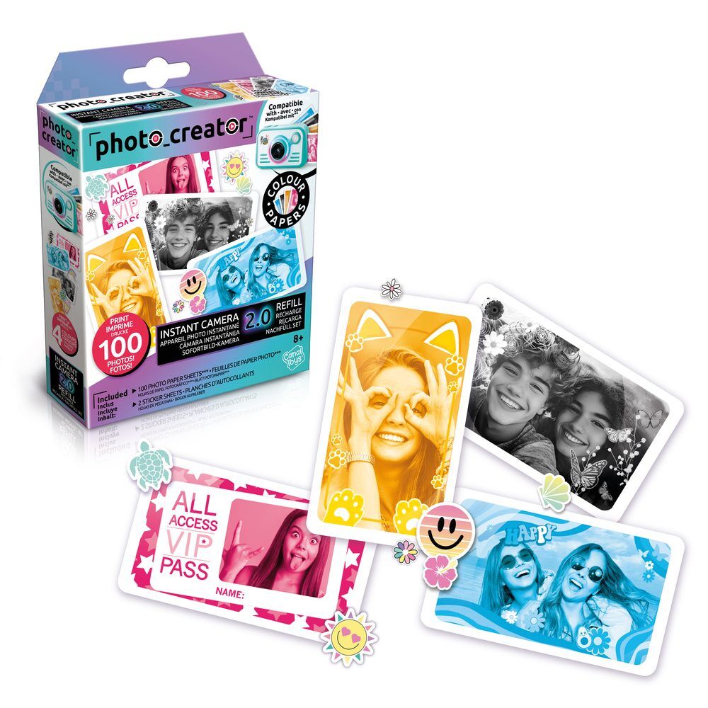 Recambio camara instantanea papel fotografico 2.0 Photo Creator