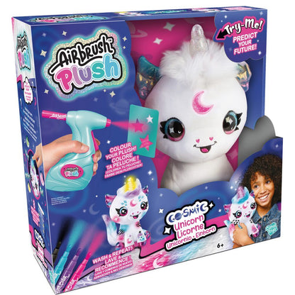 Peluche unicornio aerografo luz sonidos Airbrush Plush