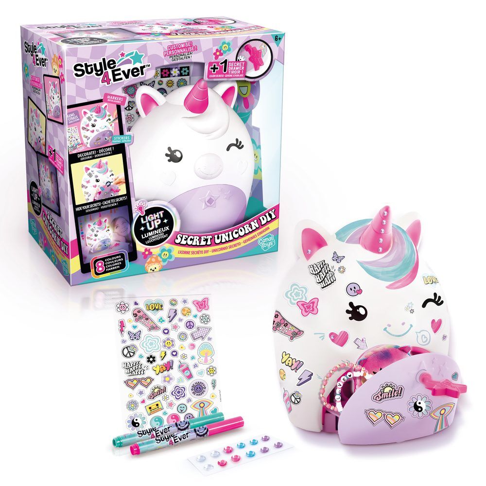 Lampara unicornio secreto compartimento llaves Style 4Ever