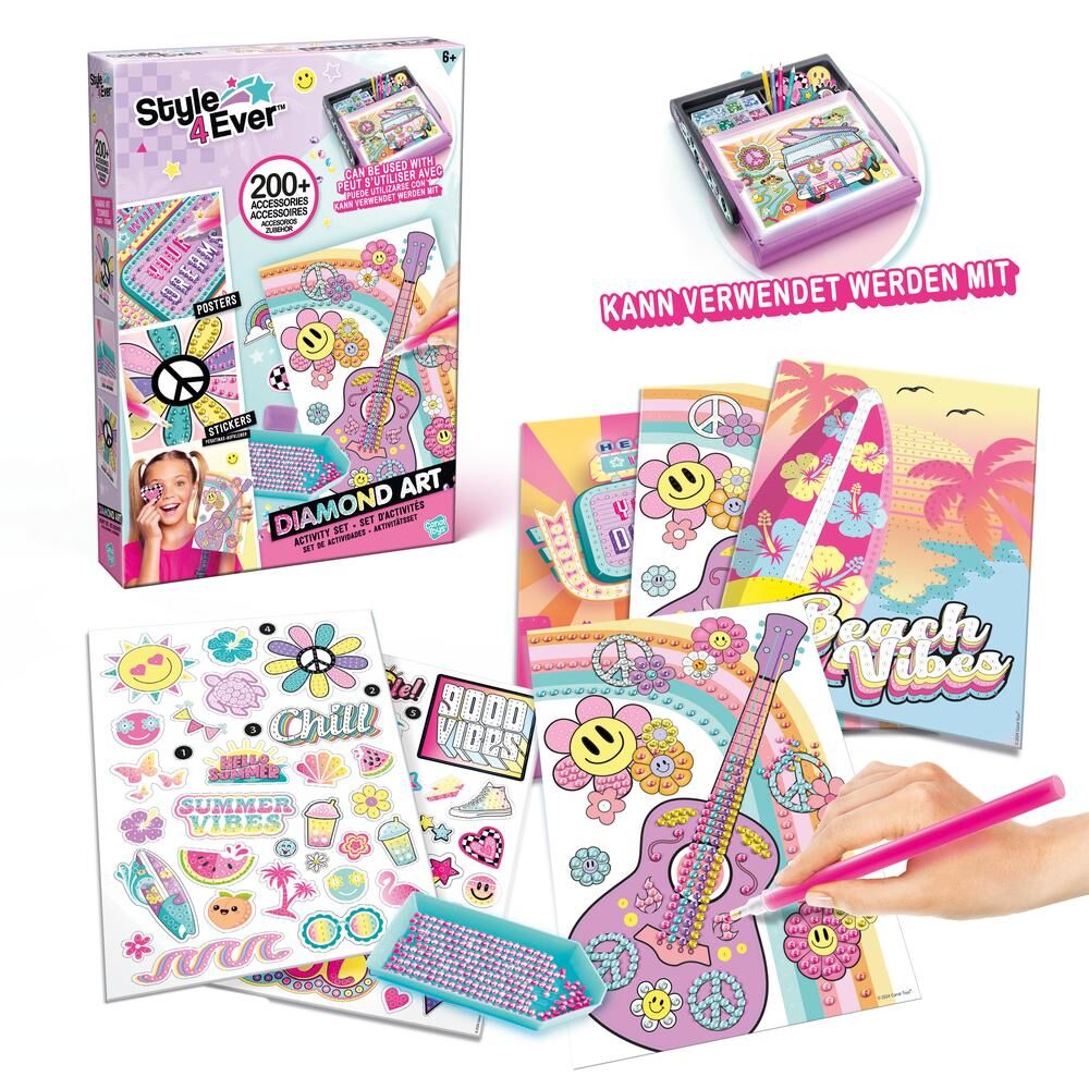 Kit manualidades diamantes brillantes Style 4Ever