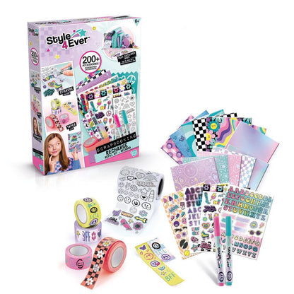 Recambio album de recortes pegatinas cintas papel Style 4Ever