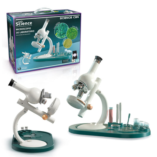 Microscopio laboratorio profesional soporte movil Science
