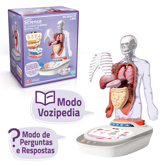 Modelo anatomico interactivo cuerpo humano Science
