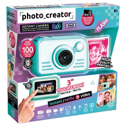 Camara fotos instantanea pantalla tactil 2.0 Photo Creator