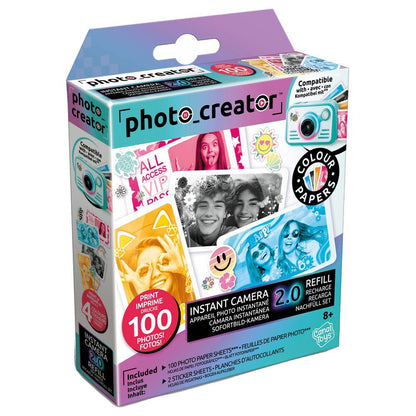Recambio camara instantanea papel fotografico 2.0 Photo Creator