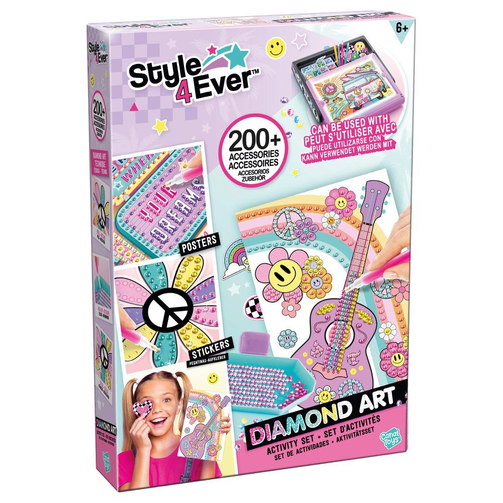 Kit manualidades diamantes brillantes Style 4Ever