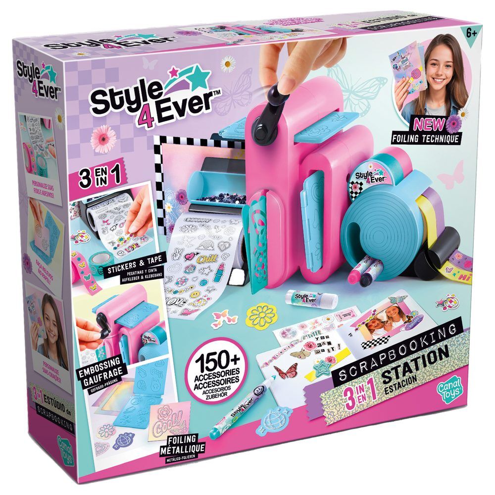 Estacion album de recortes personalizada manualidades Style 4Ever