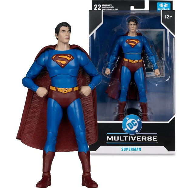 Figura Superman Multiverse DC Comics 18cm