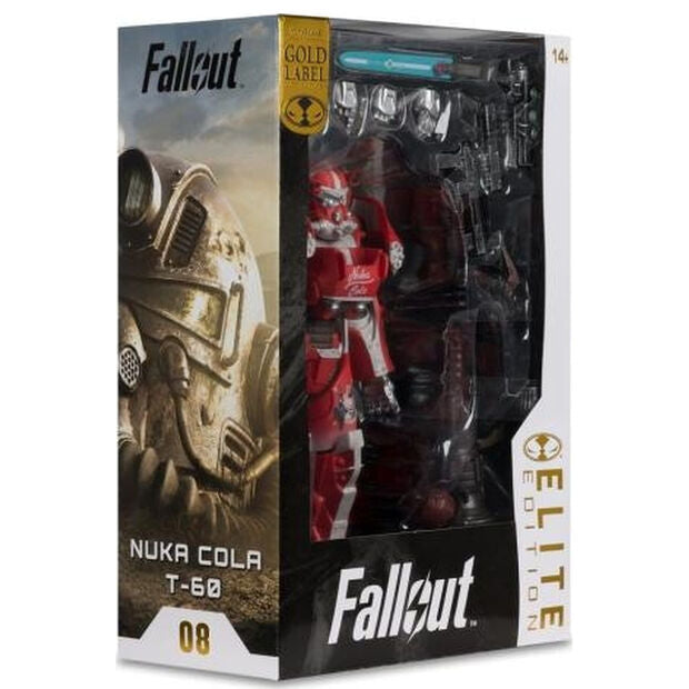 Figura Nuka Cola T-60 Elite Edition Fallout 19cm