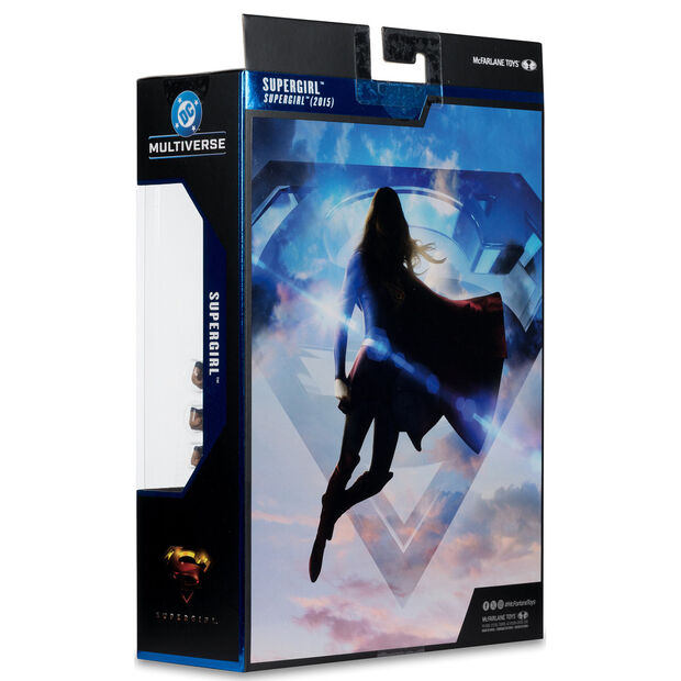 Figura Supergirl Multiverse DC Comics 17cm