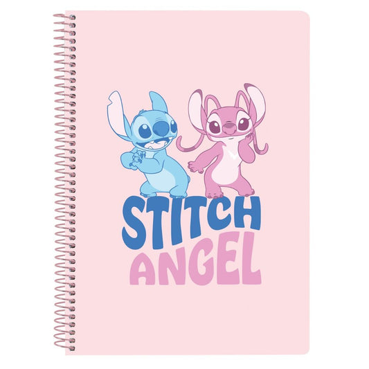 Cuaderno A5 Ohana Stitch Disney
