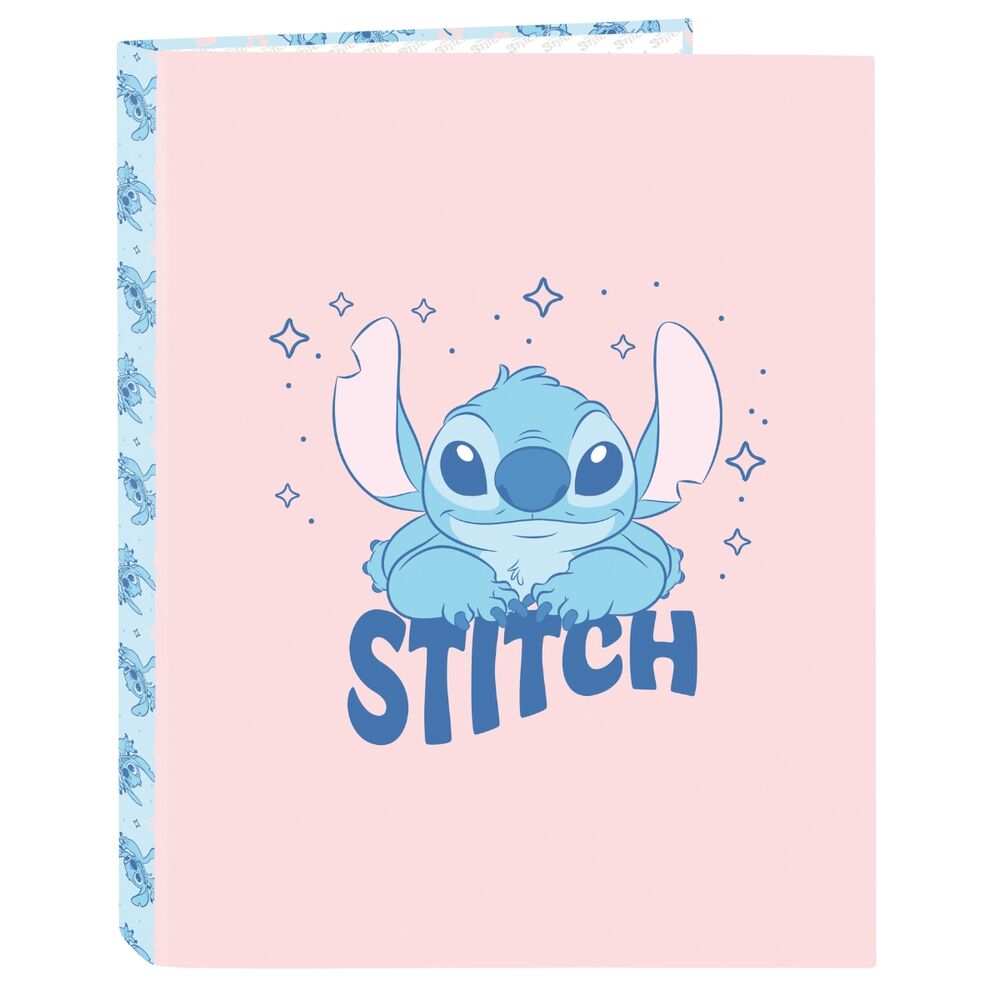 Carpeta A4 anillas Ohana Stitch Disney