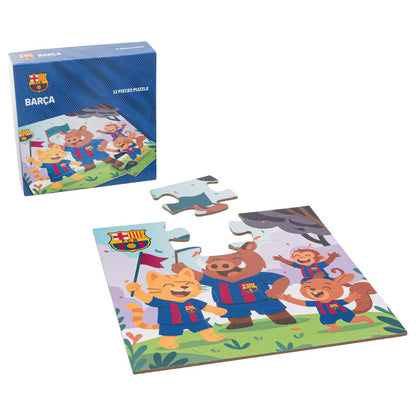 Puzzle F.C. Barcelona 12pzs