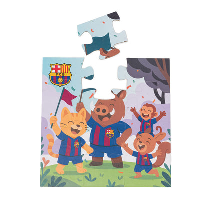 Puzzle F.C. Barcelona 12pzs