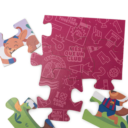 Puzzle F.C. Barcelona 12pzs