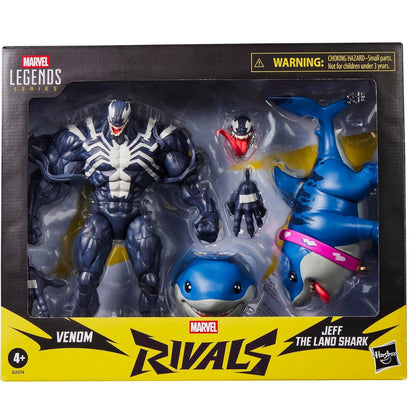 Figura Venom & Jeff the Land Shark Rivals Marvel Legends 15cm