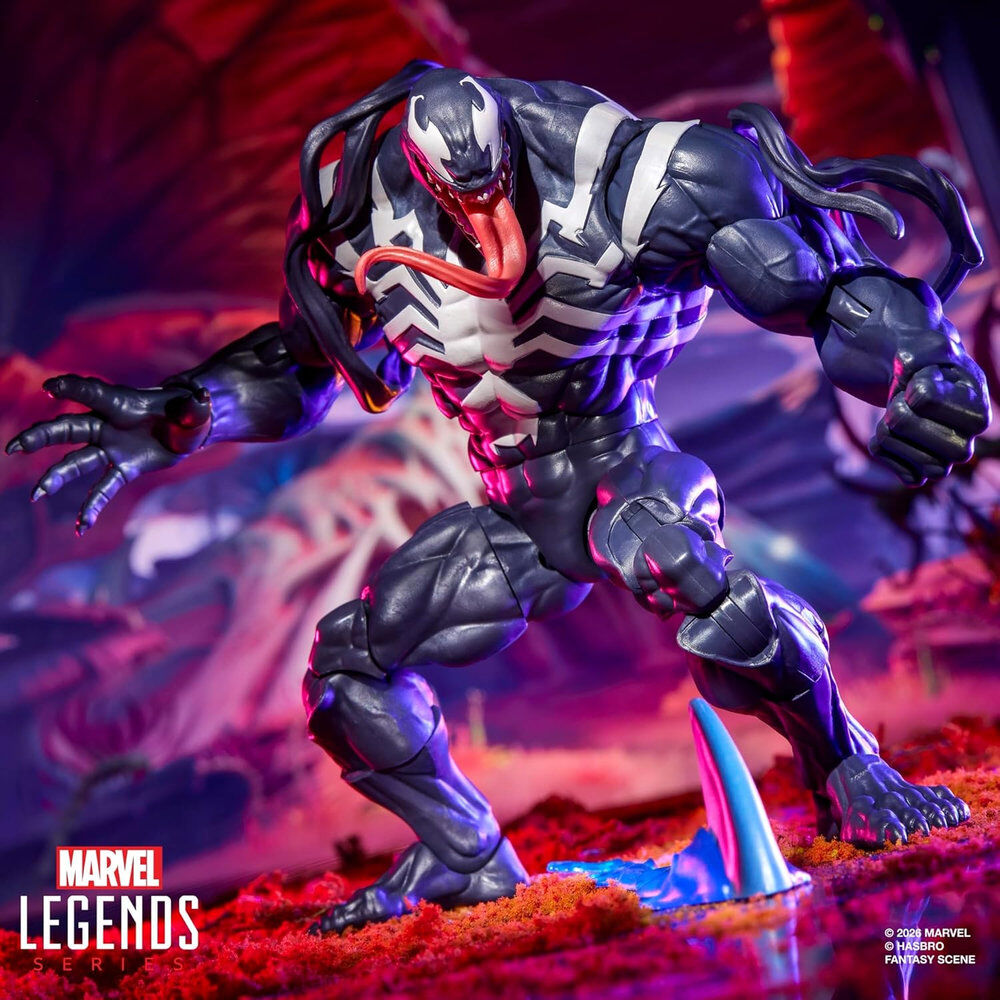 Figura Venom & Jeff the Land Shark Rivals Marvel Legends 15cm