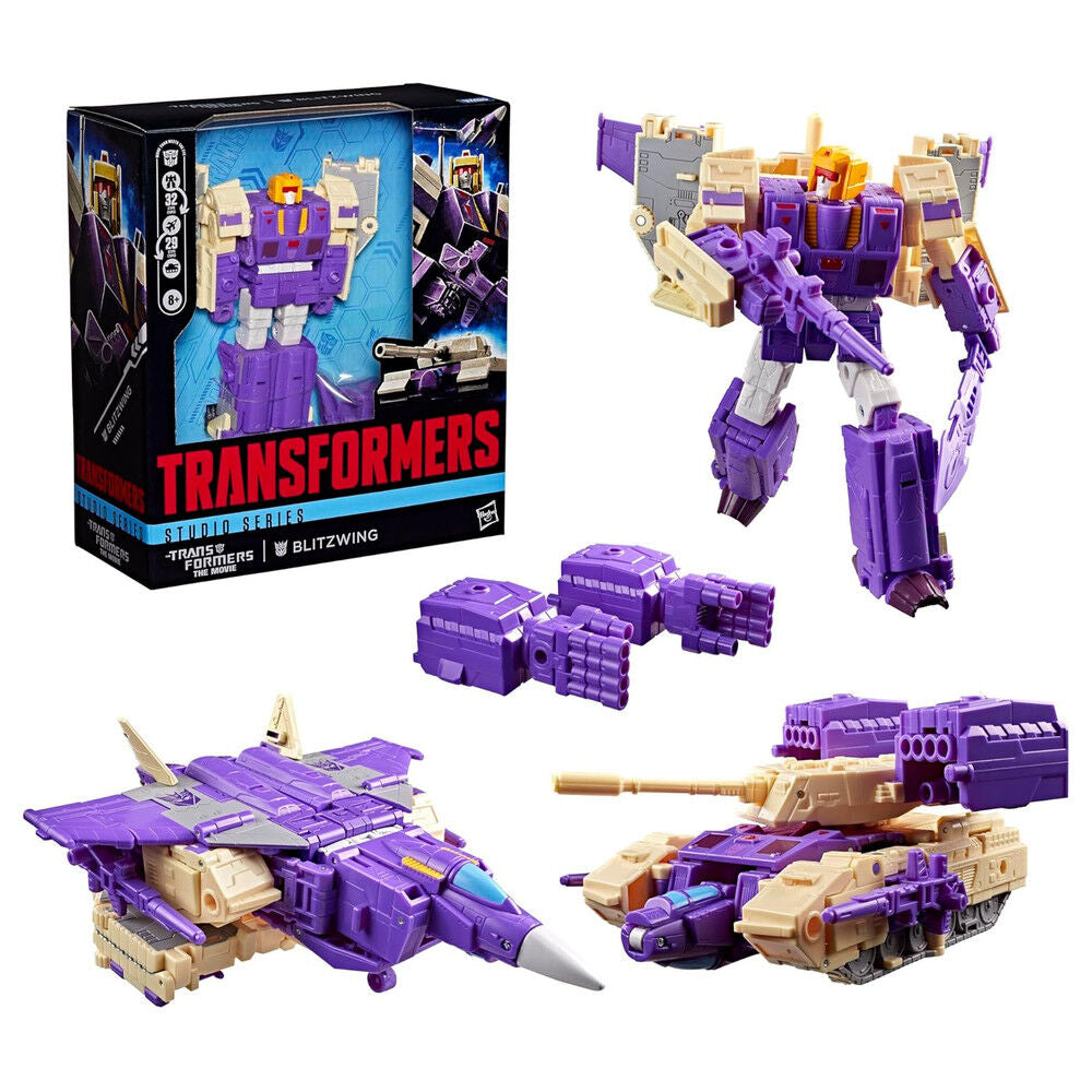 Figura Blitzwing Studio Series Transformers The Movie  17.5cm