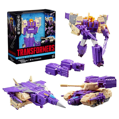 Figura Blitzwing Studio Series Transformers The Movie  17.5cm
