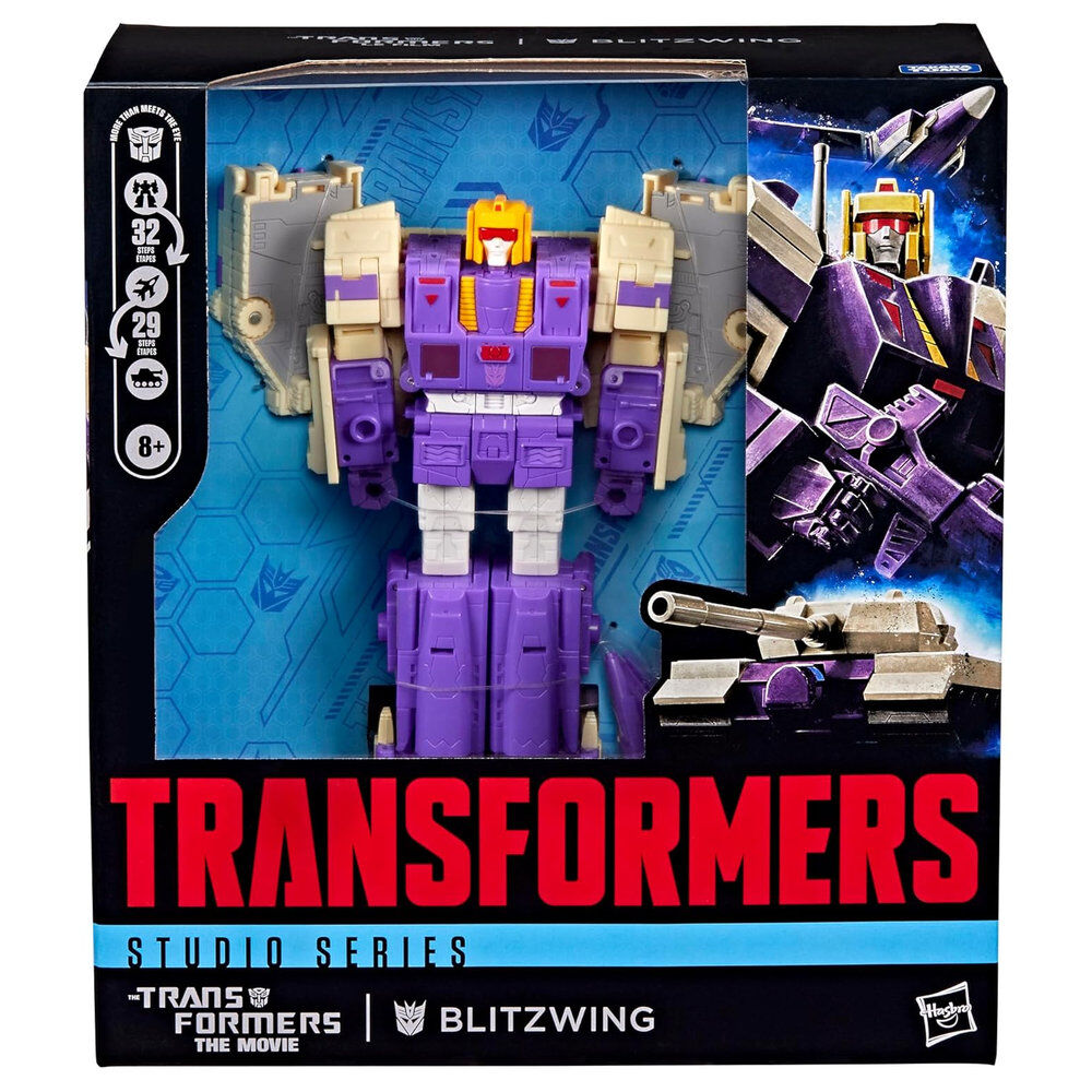 Figura Blitzwing Studio Series Transformers The Movie  17.5cm