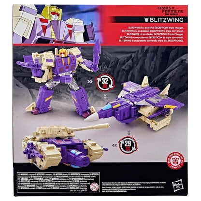 Figura Blitzwing Studio Series Transformers The Movie  17.5cm