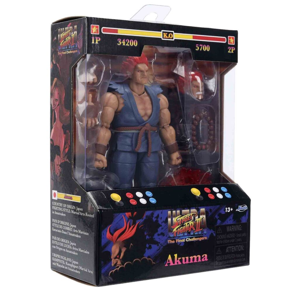 Figura Akuma Street Fighter II 17cm