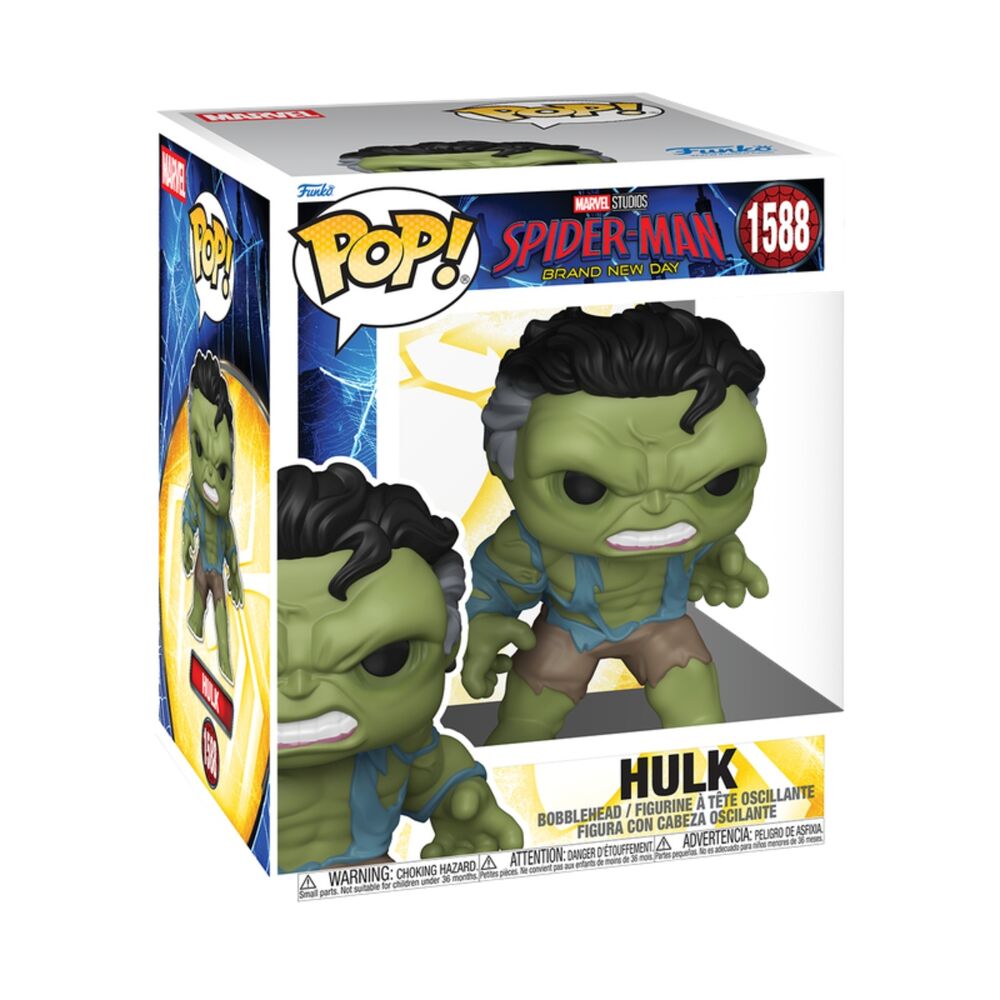 Figura POP Super Marvel Spider-Man Brand New Day Hulk