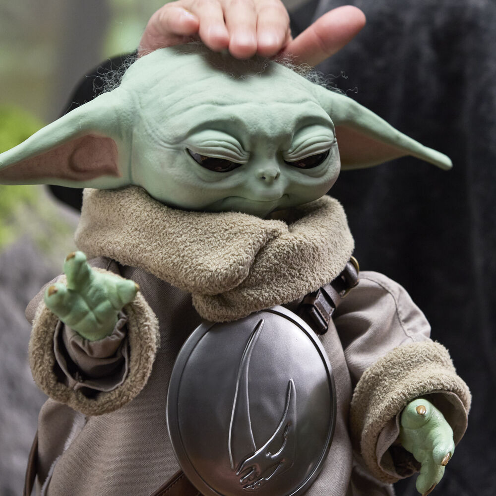 Figura Premium Animatronica Grogu Star Wars 37cm