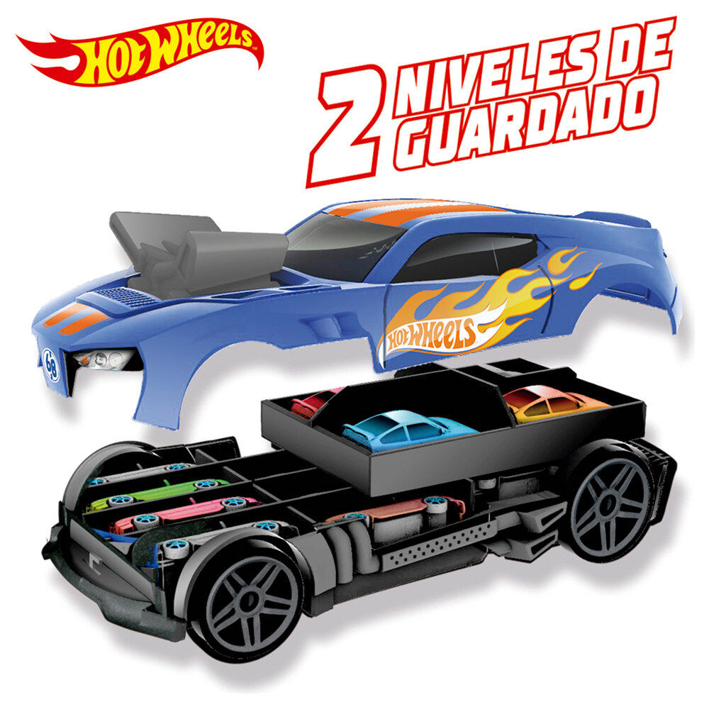 Portacoches 2 en 1 Hot Wheels