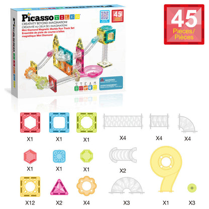 Circuito de canicas magnetico 45pzs