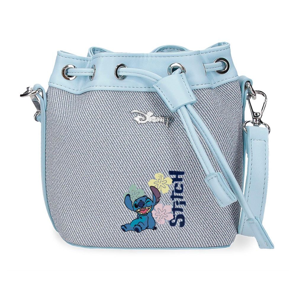 Bolso saco Tiki Stitch Disney denim
