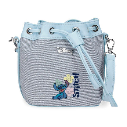 Bolso saco Tiki Stitch Disney denim