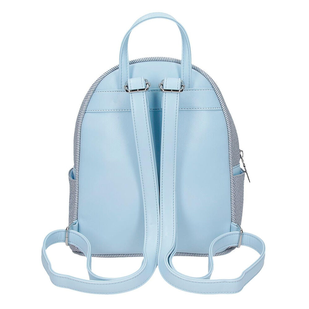 Mochila paseo Tiki Stitch Disney denim 23cm