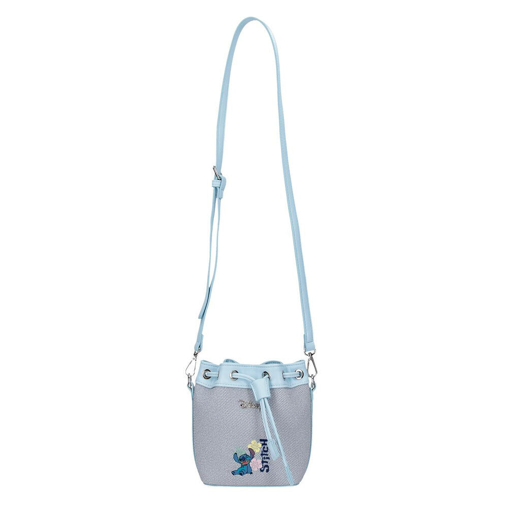 Bolso saco Tiki Stitch Disney denim