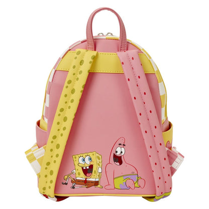 Mochila SpongeBob SquarePants & Patrick Star Checkered Loungefly 26cm