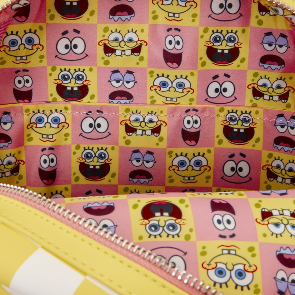 Mochila SpongeBob SquarePants & Patrick Star Checkered Loungefly 26cm