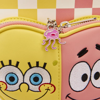 Mochila SpongeBob SquarePants & Patrick Star Checkered Loungefly 26cm