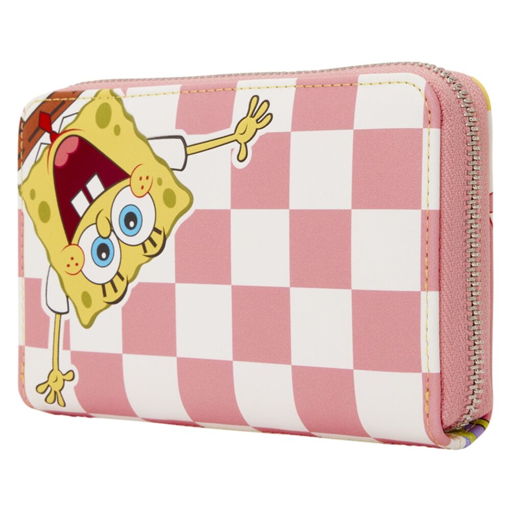 Cartera SpongeBob SquarePants & Patrick Star Checkered Loungefly